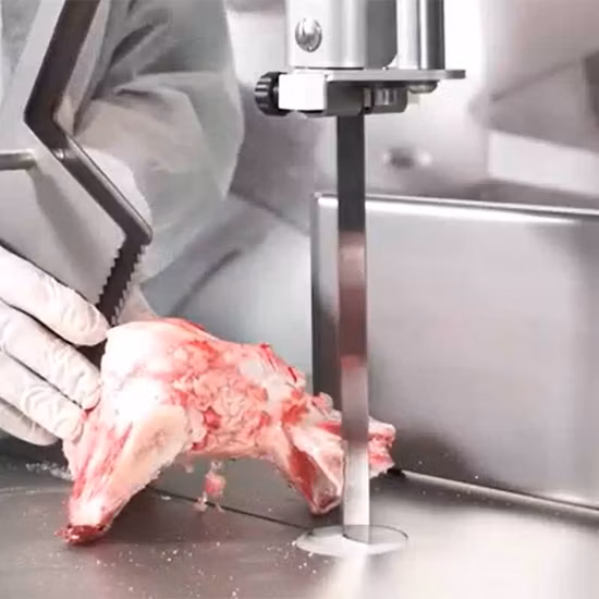 Qh260b Elétrico 1650 Cortador de Carne Triturador de Peixe Congelado/Osso/Frango/Porco/Carne/Vaca/Ovelha/Corte Serra Trituração de Salsicha Fazendo Preço da Máquina de Processamento